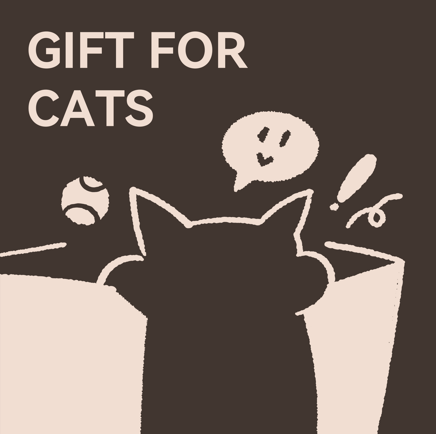 Cat hiding in a gift bag with “limited” text—perfect for thoughtful cat gifts.