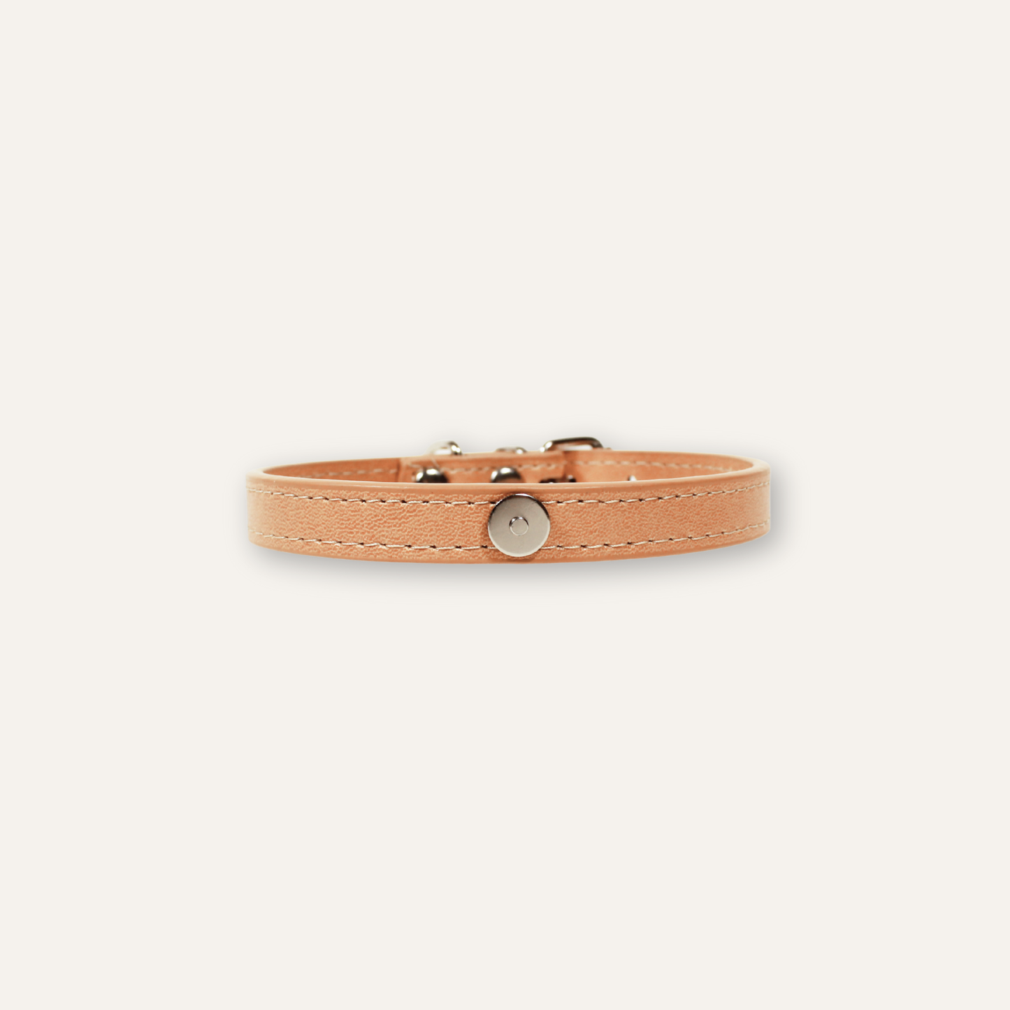Modular Cat Collar with Shimmery Gray Velvet Bow