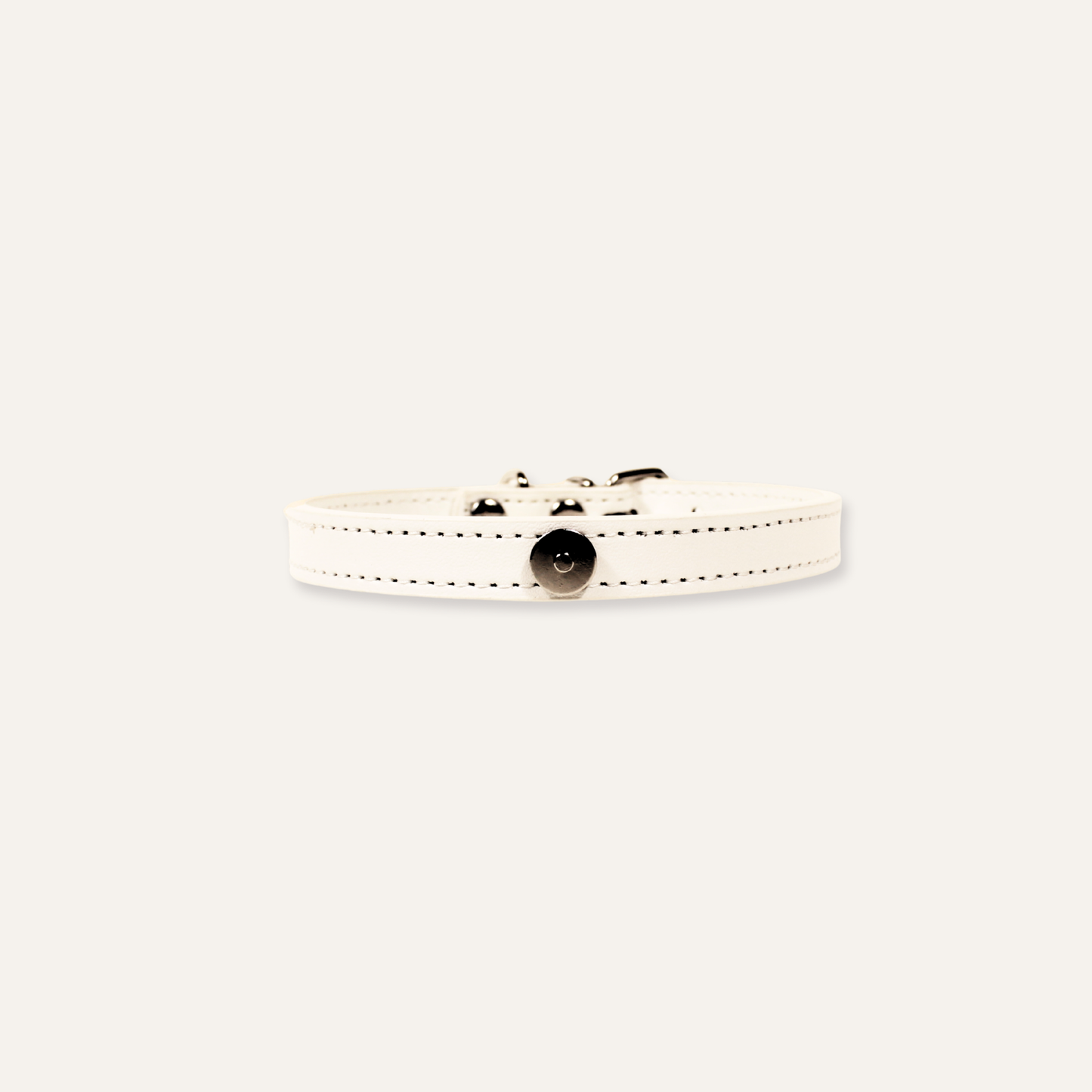 Modular Cat Collar with Shimmery Gray Velvet Bow