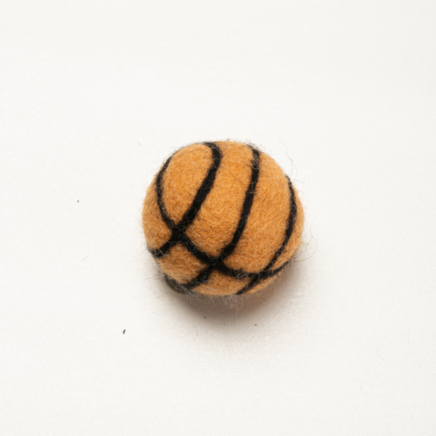 Wool Sports Ball Cat Toy Set with Magnetic Base