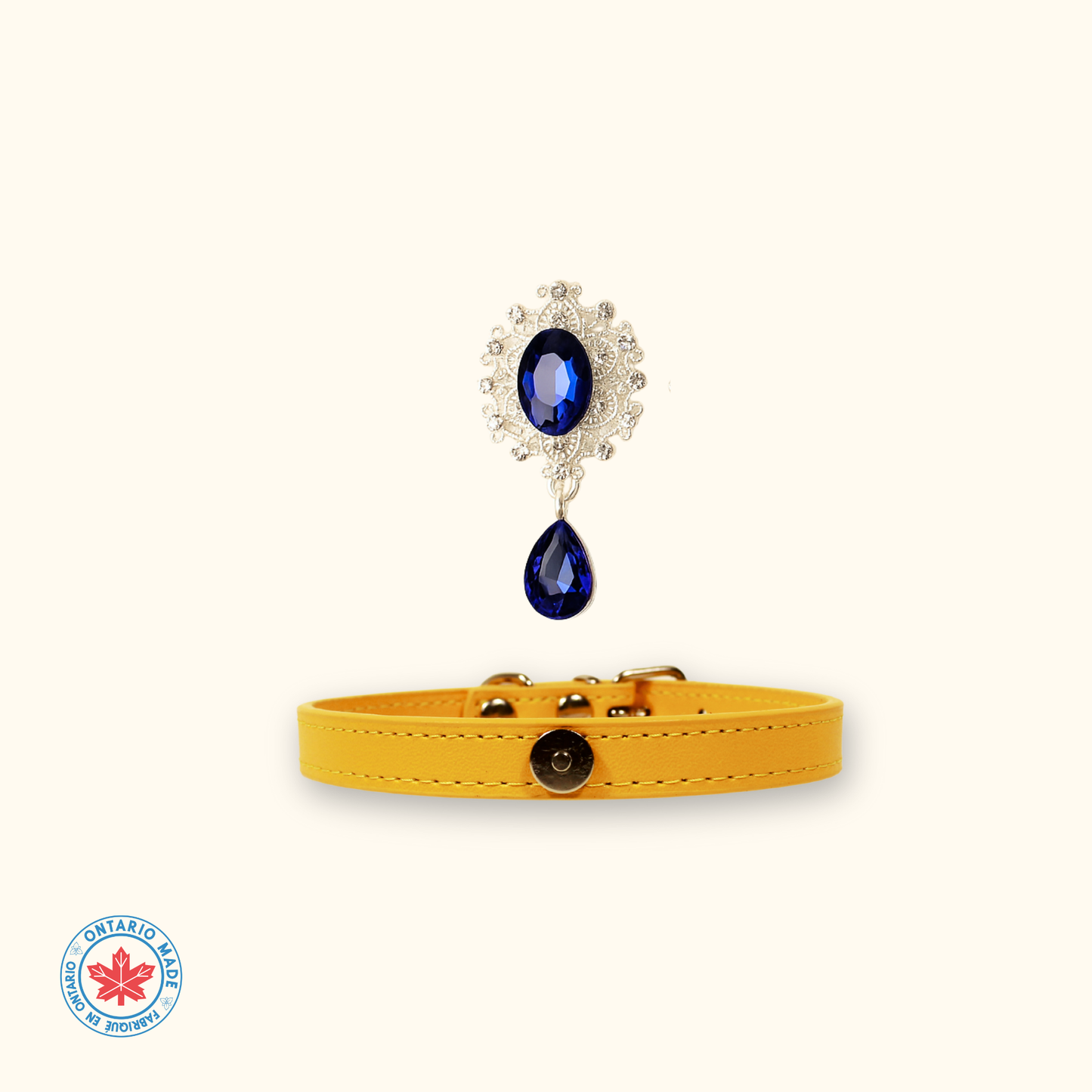 Modular Cat Charm – Midnight Blue Royal Gem Set
