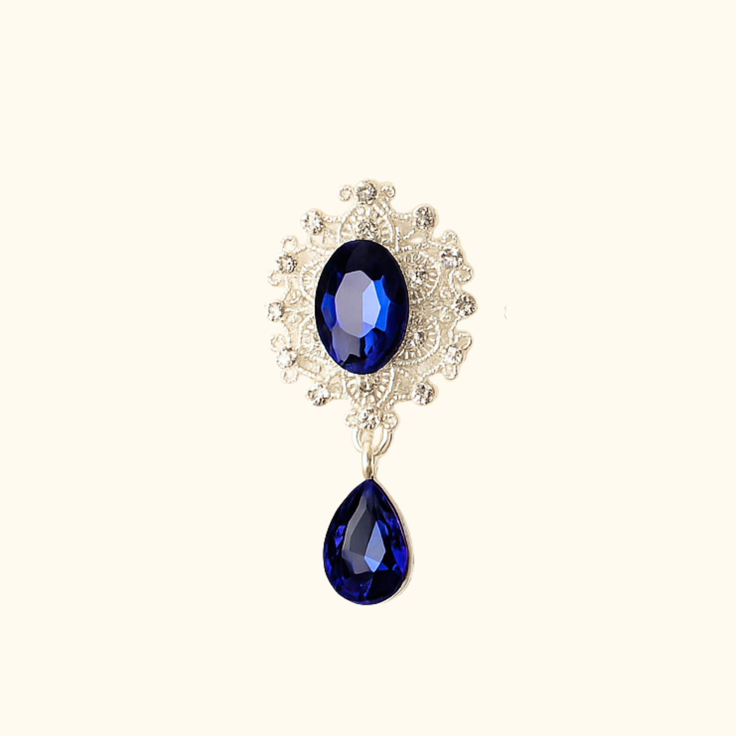 Modular Cat Charm – Midnight Blue Royal Gem Set