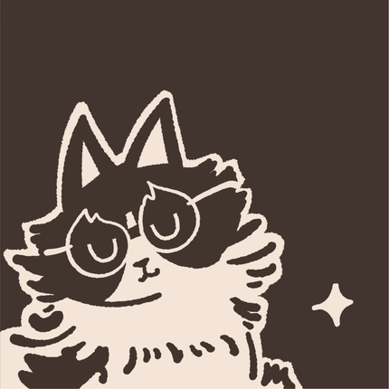 Cat wearing round sunglasses—cool and camera-ready pet accessory.