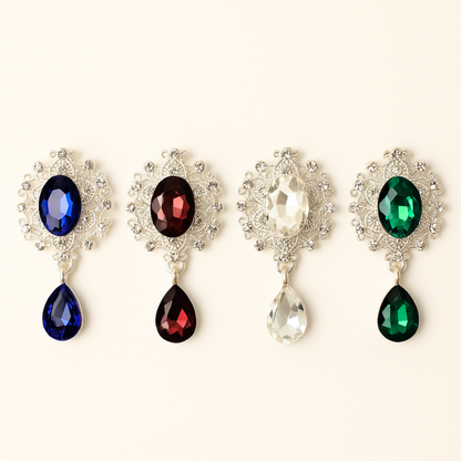 Modular Cat Charm – Crystal Royal Gem Set