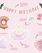 Cherry Blossom Pink Collar Package / M