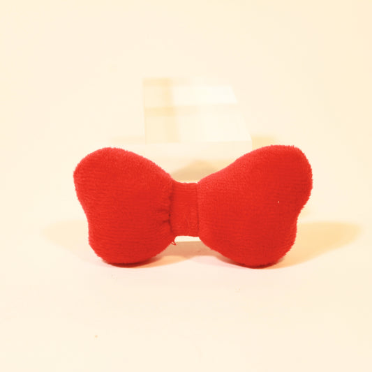 Red Bowknot Catnip Toy for Playful Cats