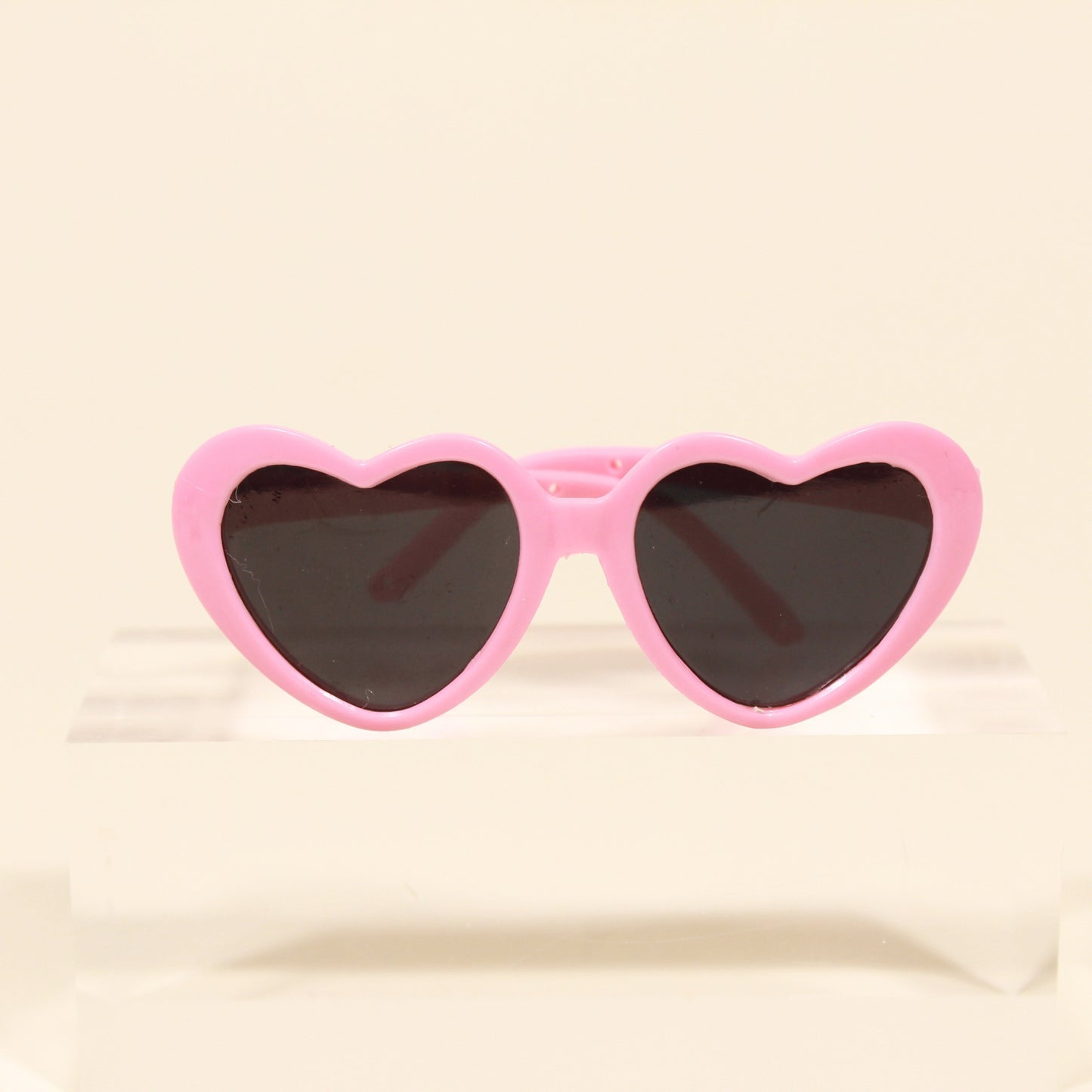 Blush Pink Heart Sunglasses for Pets