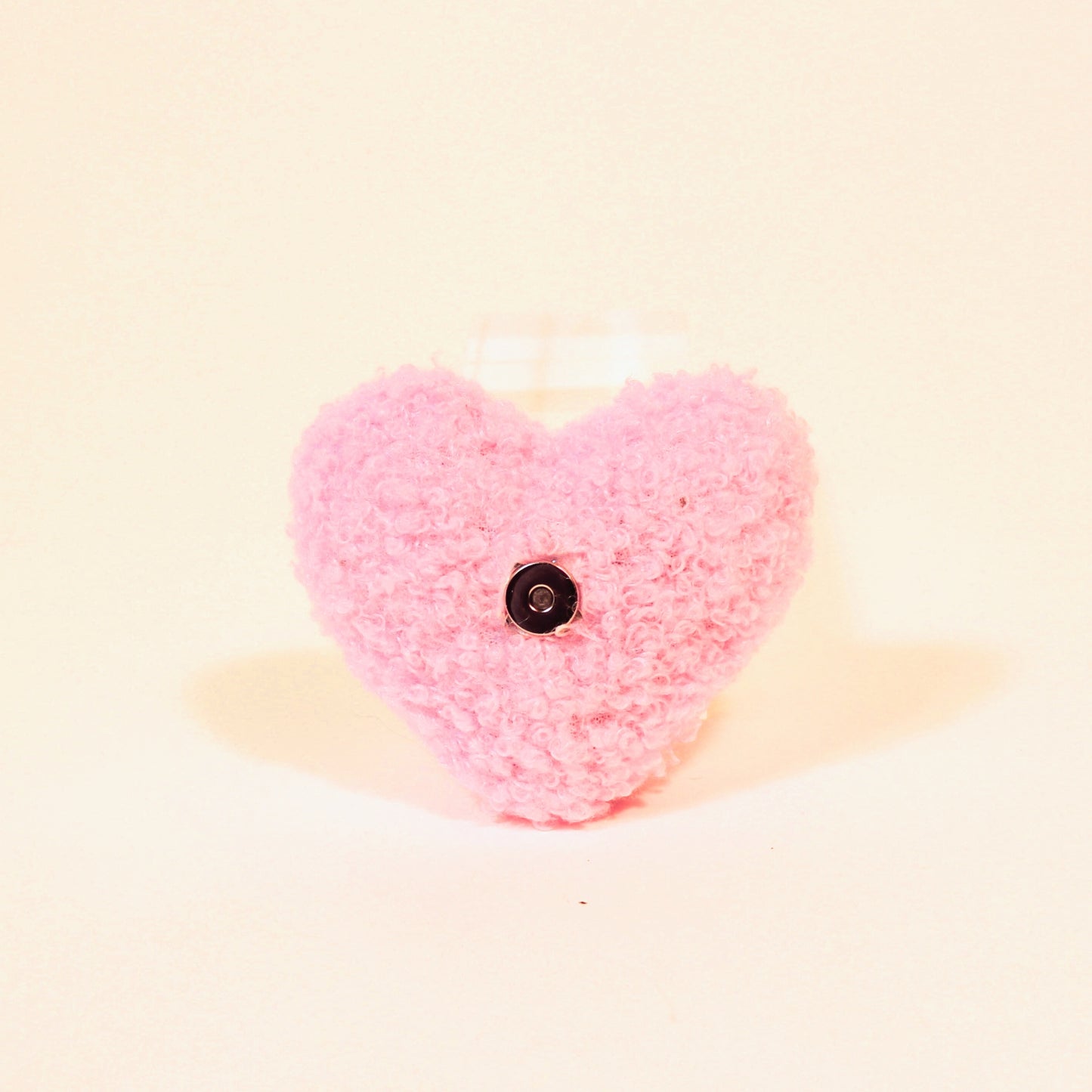 Pink Plush Catnip Heart Toy for Playful Cats