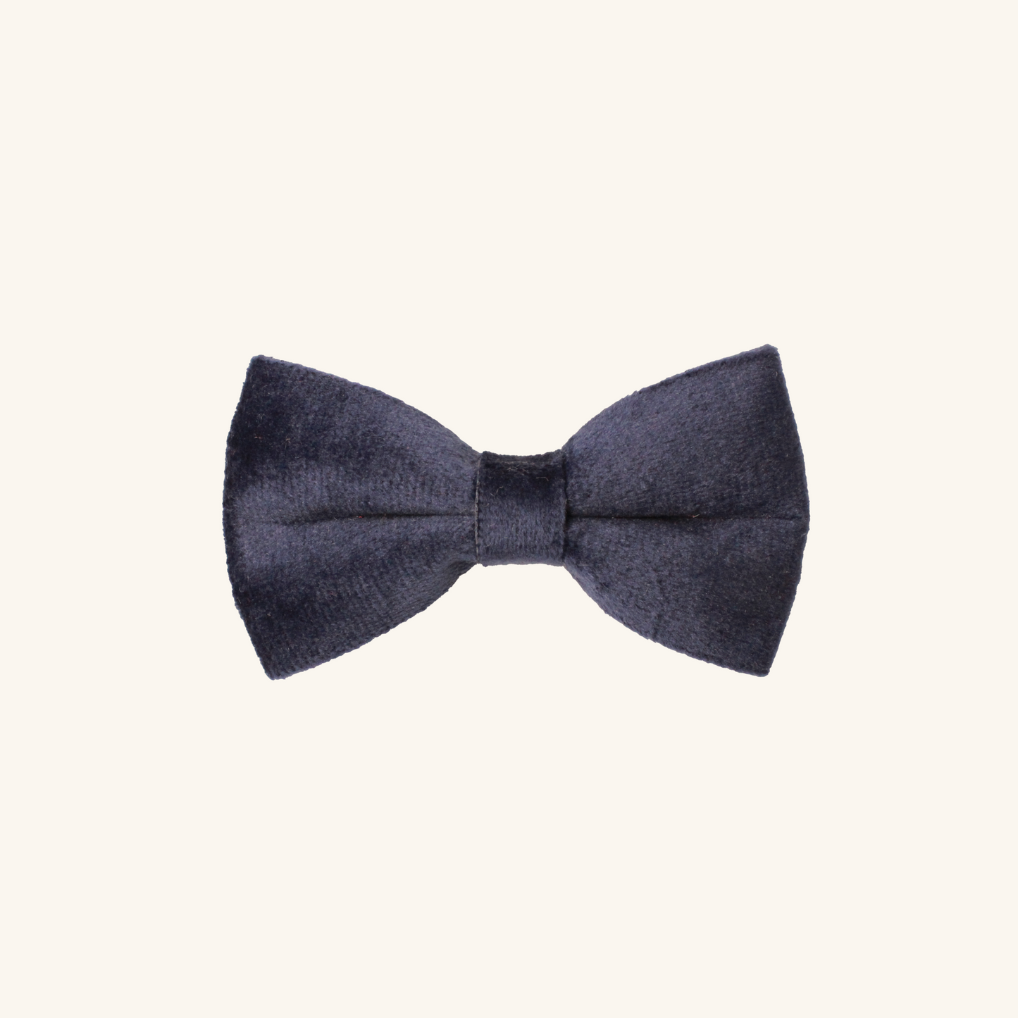 Modular Cat Collar with Deep Midnight Blue Velvet Bow