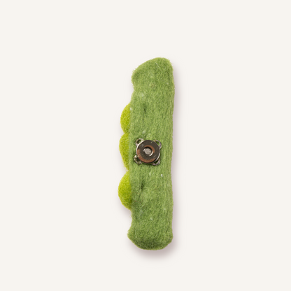 Handmade Wool Green Peas Cat Toy