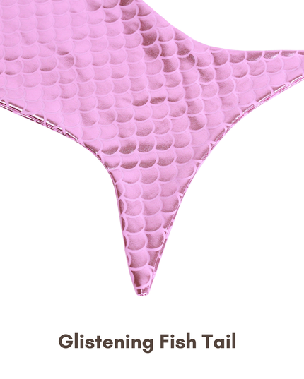 Glistening Pink Mermaid Pet Costume