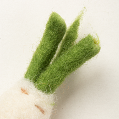 Handmade Wool Daikon Cat Toy