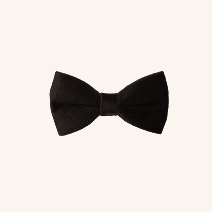 MoriCat Black Bowtie and Collar Set for Cats
