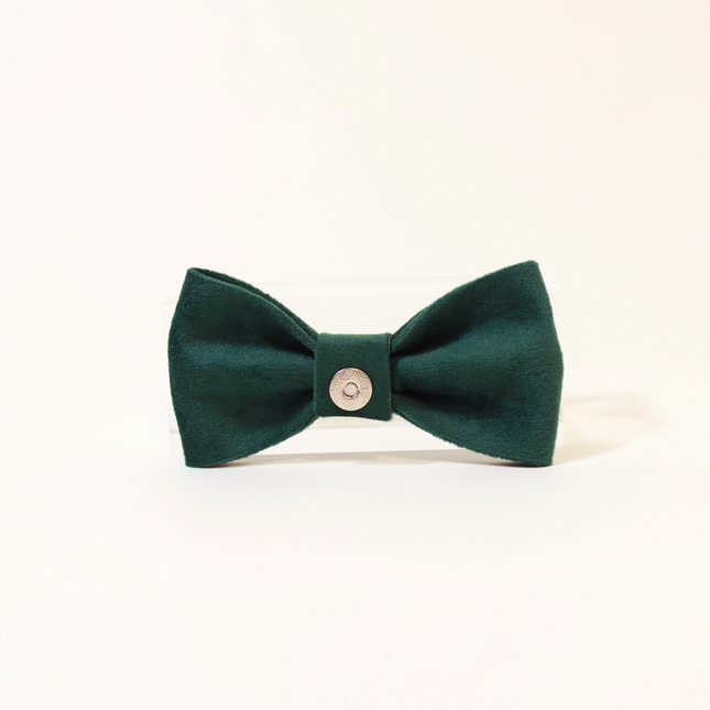 MoriCat Green Bowtie and Collar Set for Cats