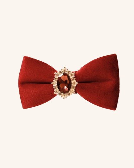 MoriCat Christmas Red Bowtie and Collar Set for Cats