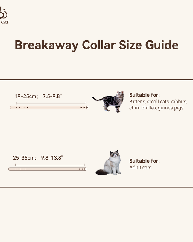 MoriCat Soft Breakaway Yellow Cat Collar