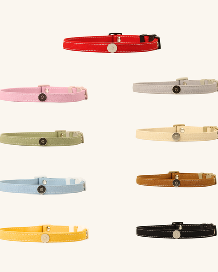 MoriCat Soft Breakaway Blue Cat Collar