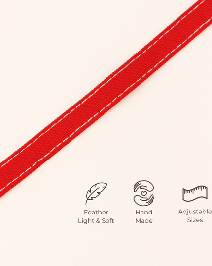 MoriCat Soft Breakaway Red Cat Collar