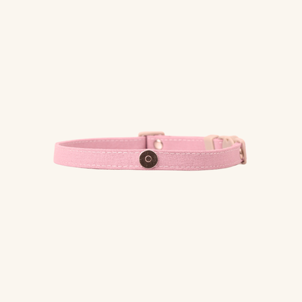 MoriCat Soft Breakaway Pink Cat Collar