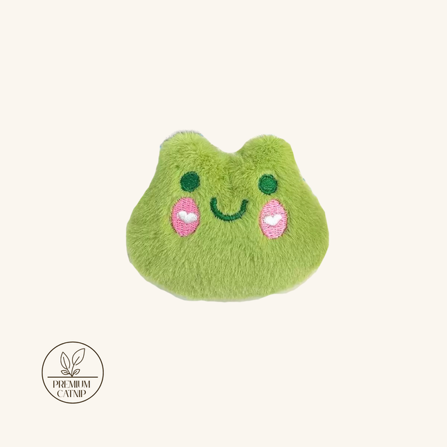 MoriCat Premium Catnip Toy — Frog