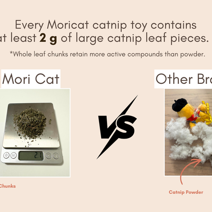 MoriCat Premium Catnip Toy — Chef Capybara