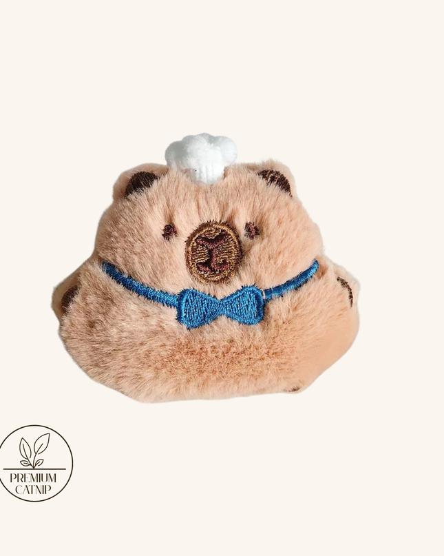 MoriCat Premium Catnip Toy — Chef Capybara