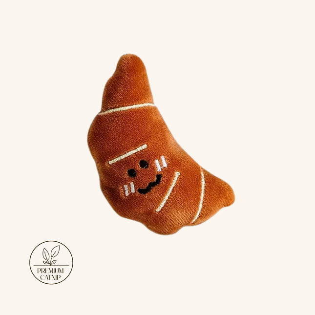 MoriCat Premium Catnip Toy — Croissant