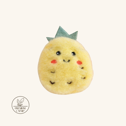 MoriCat Premium Catnip Toy — Pineapple