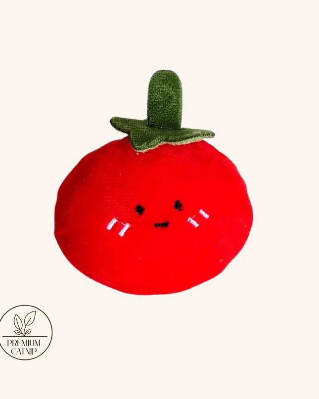MoriCat Premium Catnip Toy — Tomato