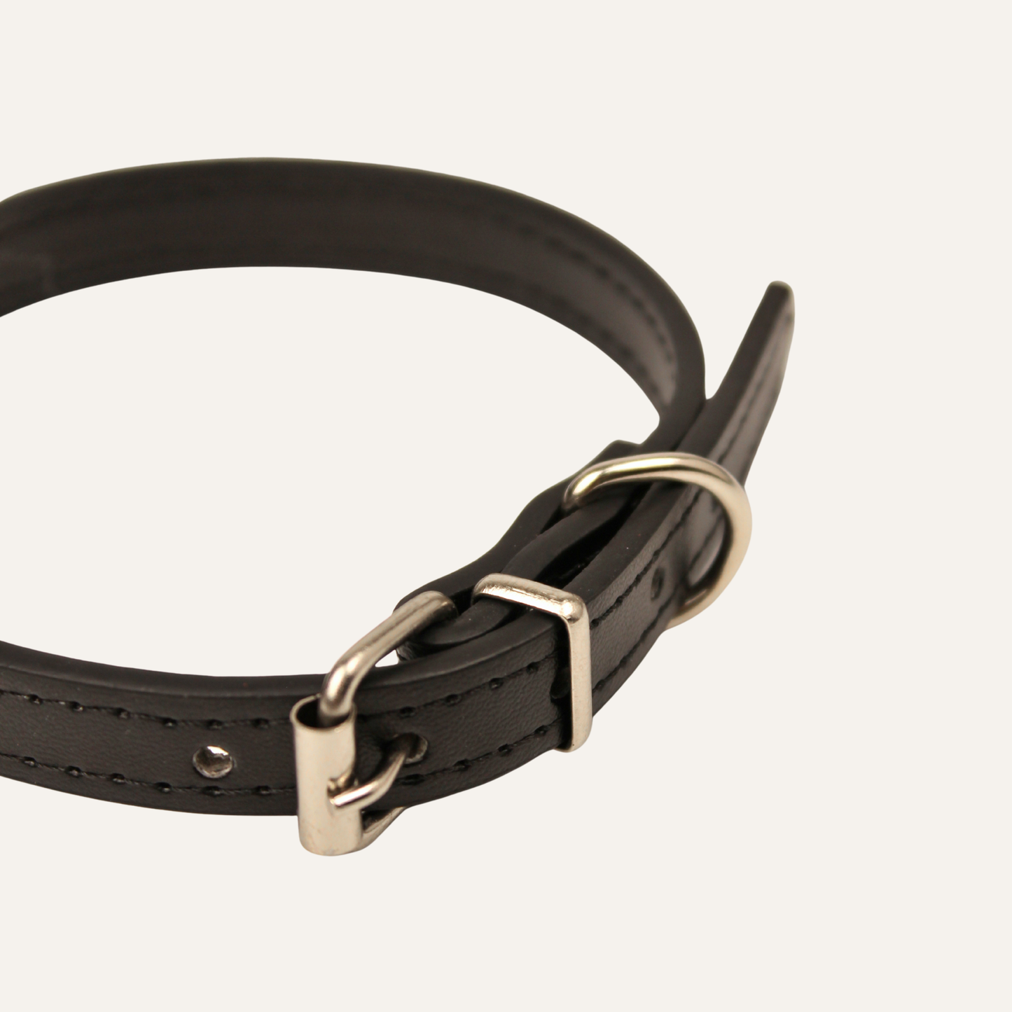 Black Luxury Cat Collar with Halo Gem Charms