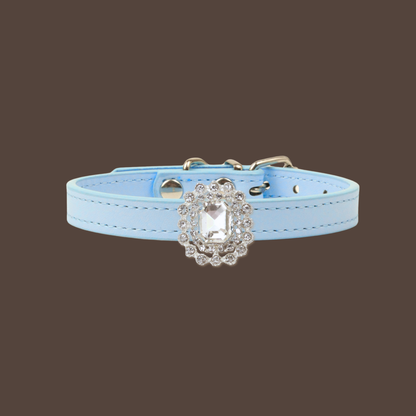 Blue Luxury Cat Collar with Halo Gem Charms (Copy)