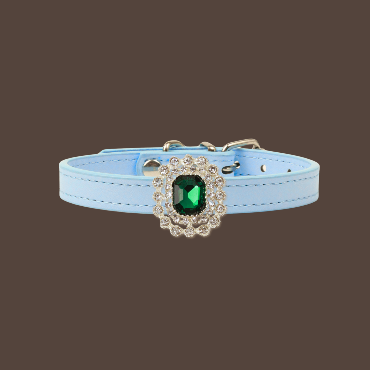 Blue Luxury Cat Collar with Halo Gem Charms (Copy)