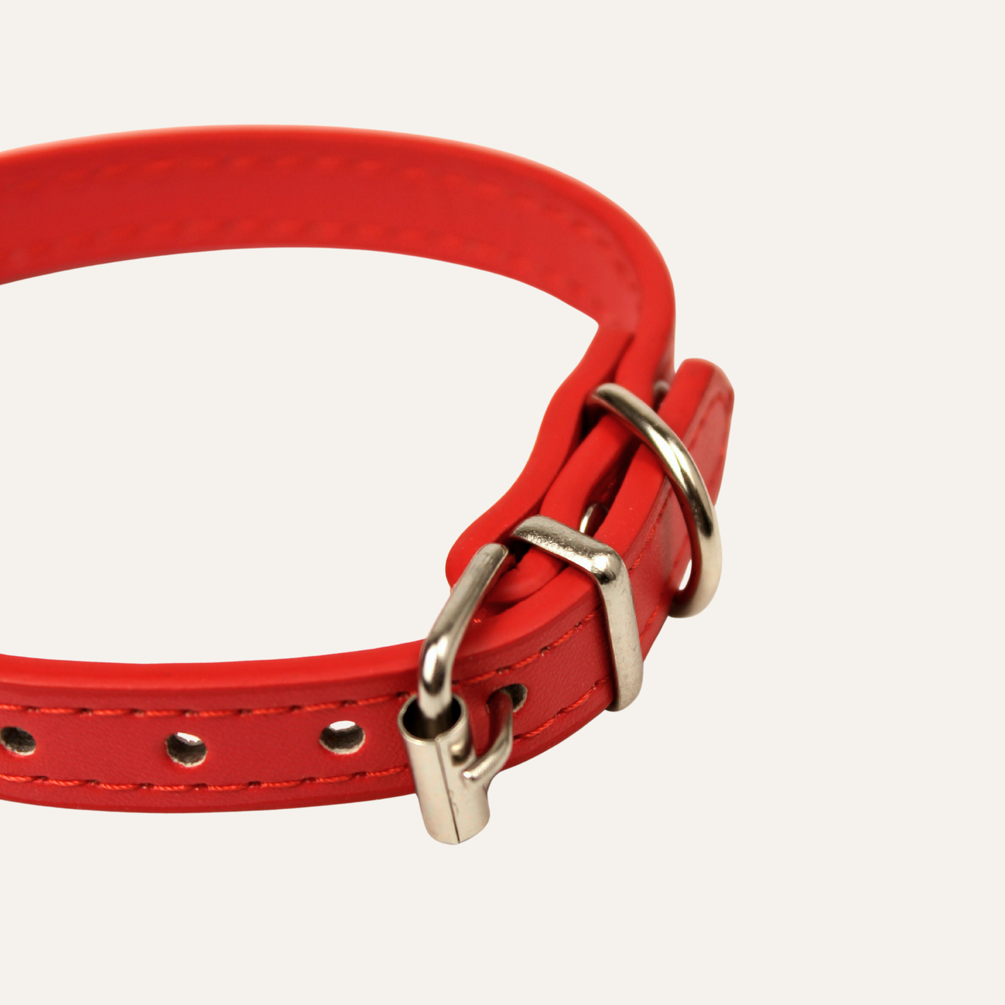 Red Luxury Cat Collar with Halo Gem Charms