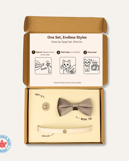 MoriCat Premium Gift Bundle Box with a Crystal Halo Jewel