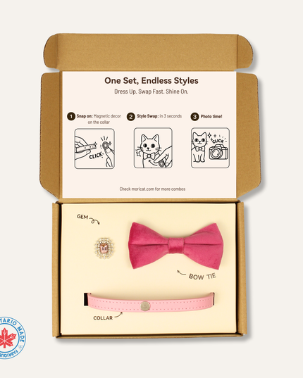 MoriCat Premium Gift Bundle Box with a Rose Halo Jewel