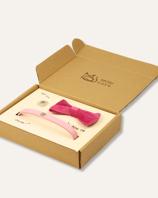 MoriCat Premium Gift Bundle Box with a Rose Halo Jewel