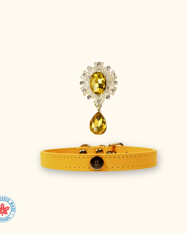 MoriCat Citrine Jewel for Orange Fur Cats