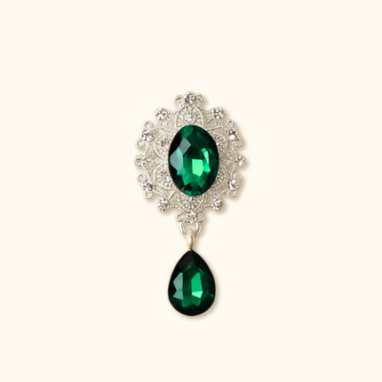 MoriCat Teardrop Jewel Charm