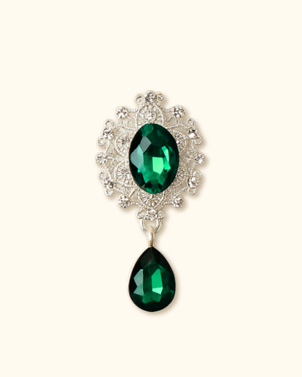 MoriCat Teardrop Jewel Charm