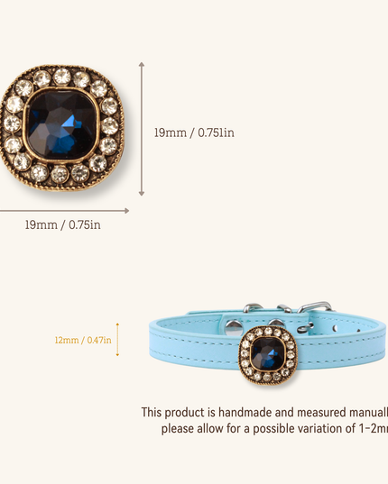 MoriCat Sapphire Jewel for White Fur Cats