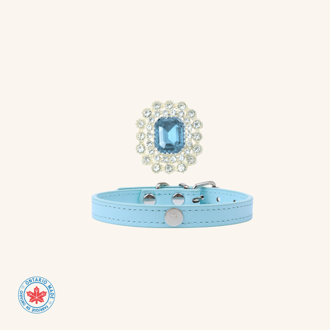 MoriCat Aquamarine Jewel for Grey Fur Cats