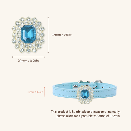 MoriCat Aquamarine Jewel for Grey Fur Cats