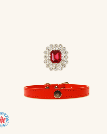 MoriCat Ruby Jewel for Black Fur Cats