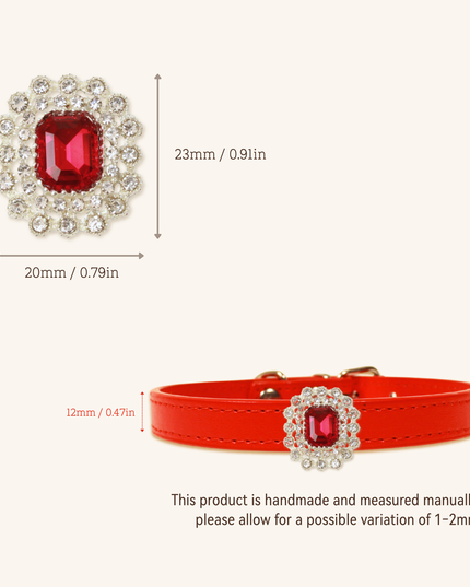 MoriCat Ruby Jewel for Black Fur Cats