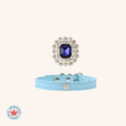 MoriCat Sapphire Jewel for White Fur Cats