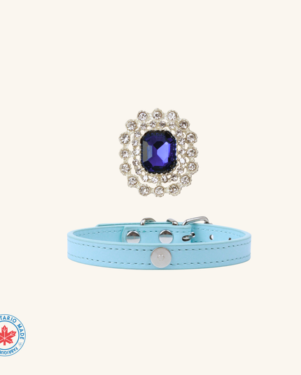 MoriCat Sapphire Jewel for White Fur Cats