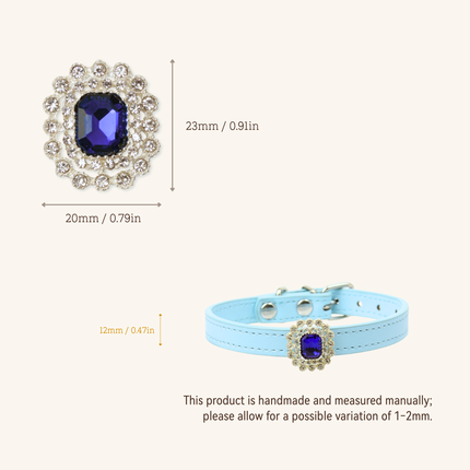 MoriCat Sapphire Jewel for White Fur Cats