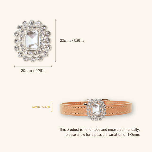 MoriCat Diamond Style Jewel for Dark Fur Cats