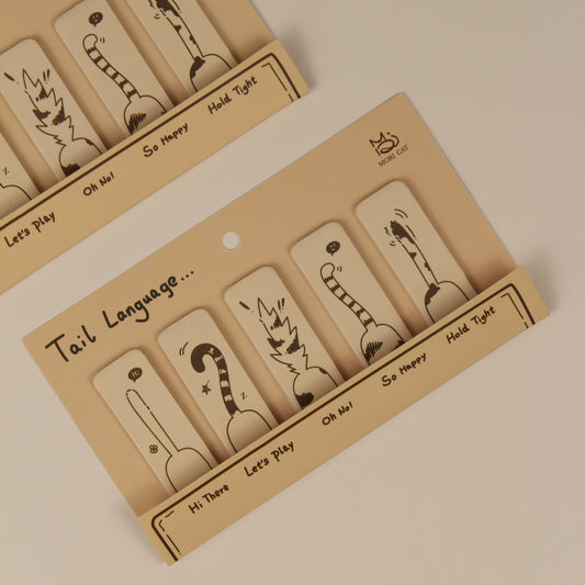 Tail Language – Bookmark Sticky Notes