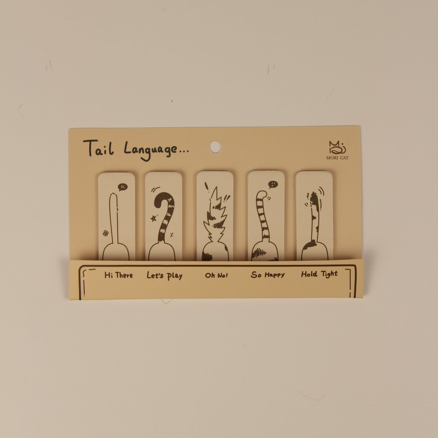 Tail Language – Bookmark Sticky Notes